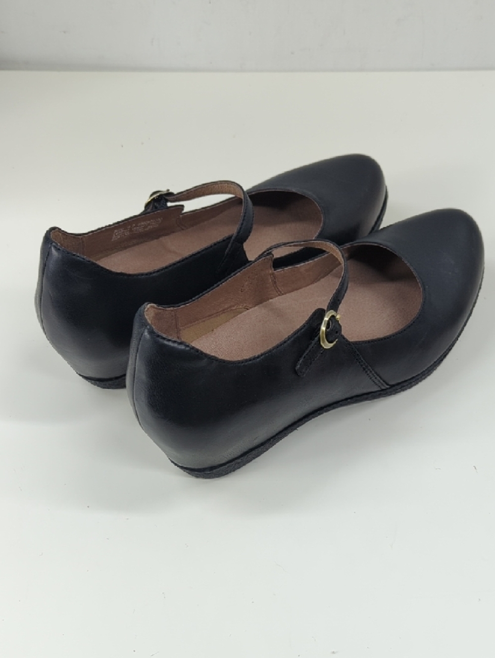 New Dansko Loralie Wedge in Black Leather Size EU 42, US 12 - Picture 5 of 11